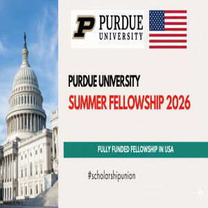 Purdue University Summer Fellowship 2026 in USA (Fully Funded)