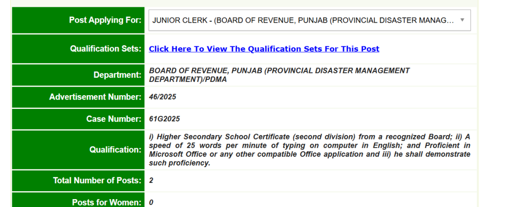 junior clerk