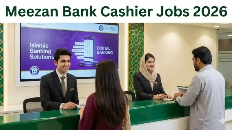 Meezan Bank Cashier Jobs 2026 – Apply Fast Today