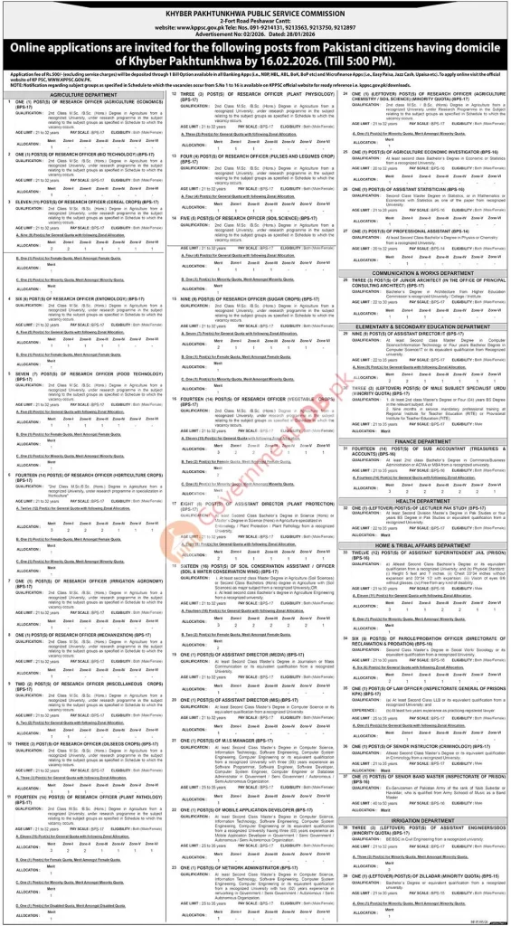 KPPSC Jobs 2026