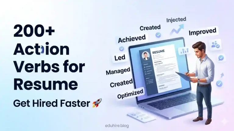 Action Verbs for Resume (200+ Power Words to Get Hired Faster)