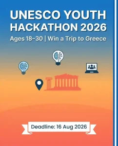 UNESCO Youth Hackathon 2026: Win a Trip to Greece